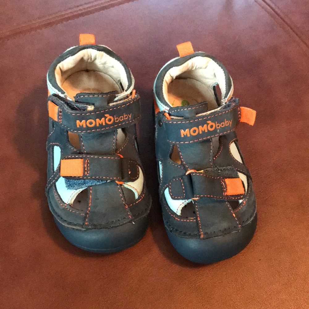 Momo toddler leather shoes/ sandals
